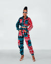 Brandy Ankara Cargo Trouser | African Tribal Print