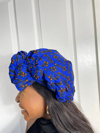 Barbie Blue Ankara Headwrap/Scarf