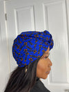 Barbie Blue Ankara Headwrap/Scarf