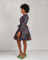 Asher Ankara Mini Dress | African Print