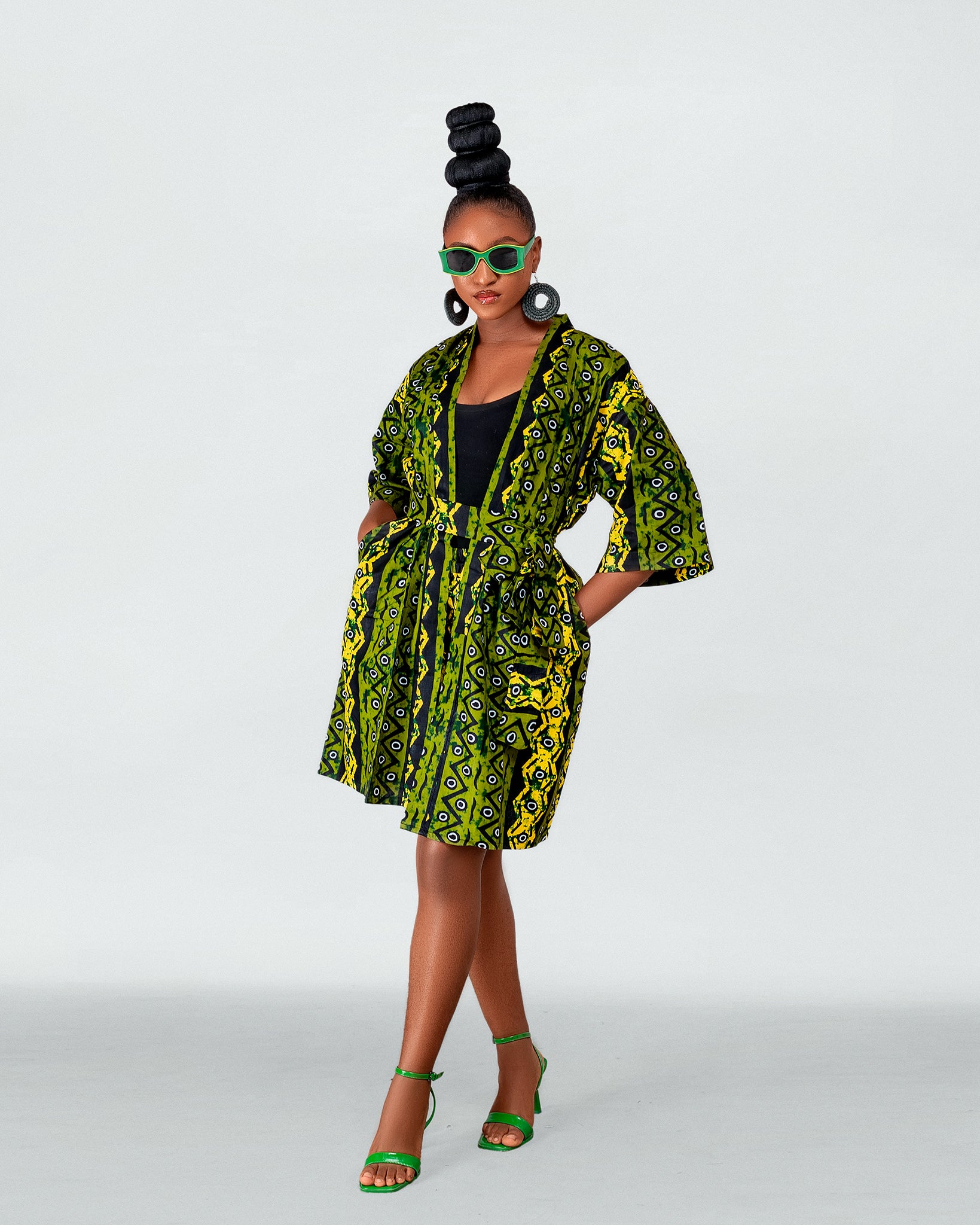 Ankara kimono, Kimono jacket, african popular kimono jacket, Midi kimono jacket, african prints kimono