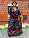 Asher Ankara Maxi Dress | African Print