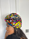 Alade Ankara Headwrap/Scarf | Yellow and Pink African Print