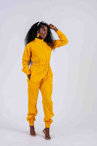 Alenah Yellow Jumpsuit