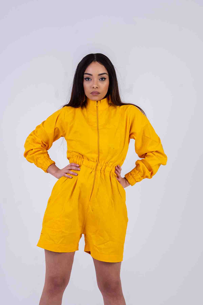 Aneesh Yellow Playsuit