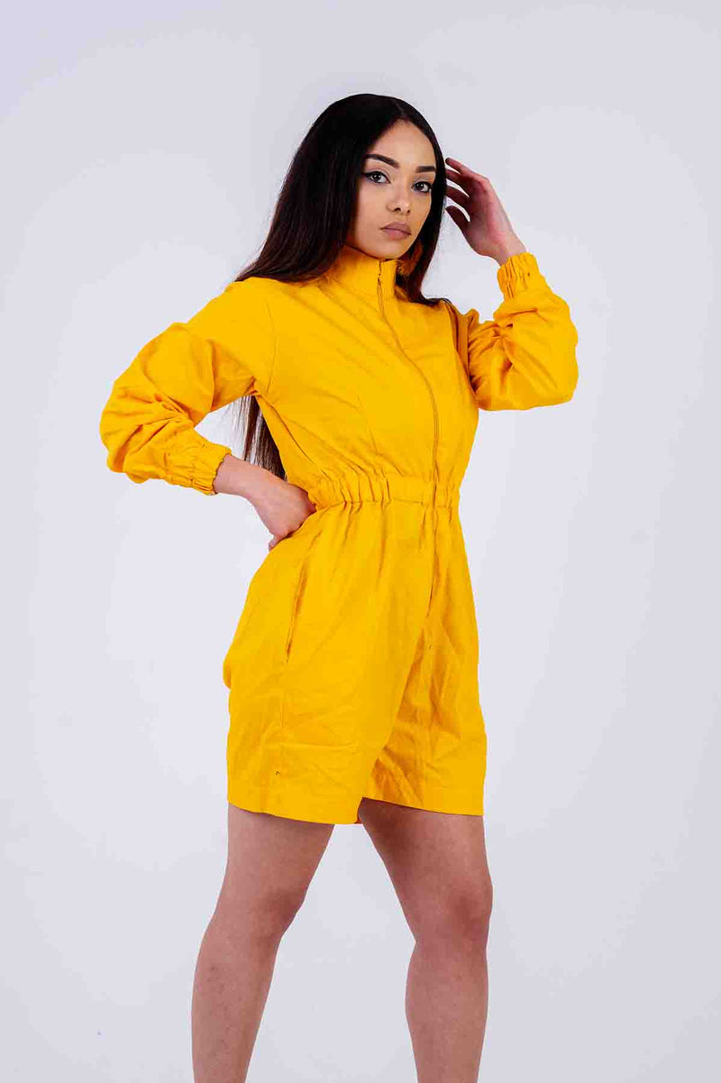 Aneesh Yellow Playsuit