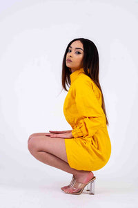 Aneesh Yellow Playsuit