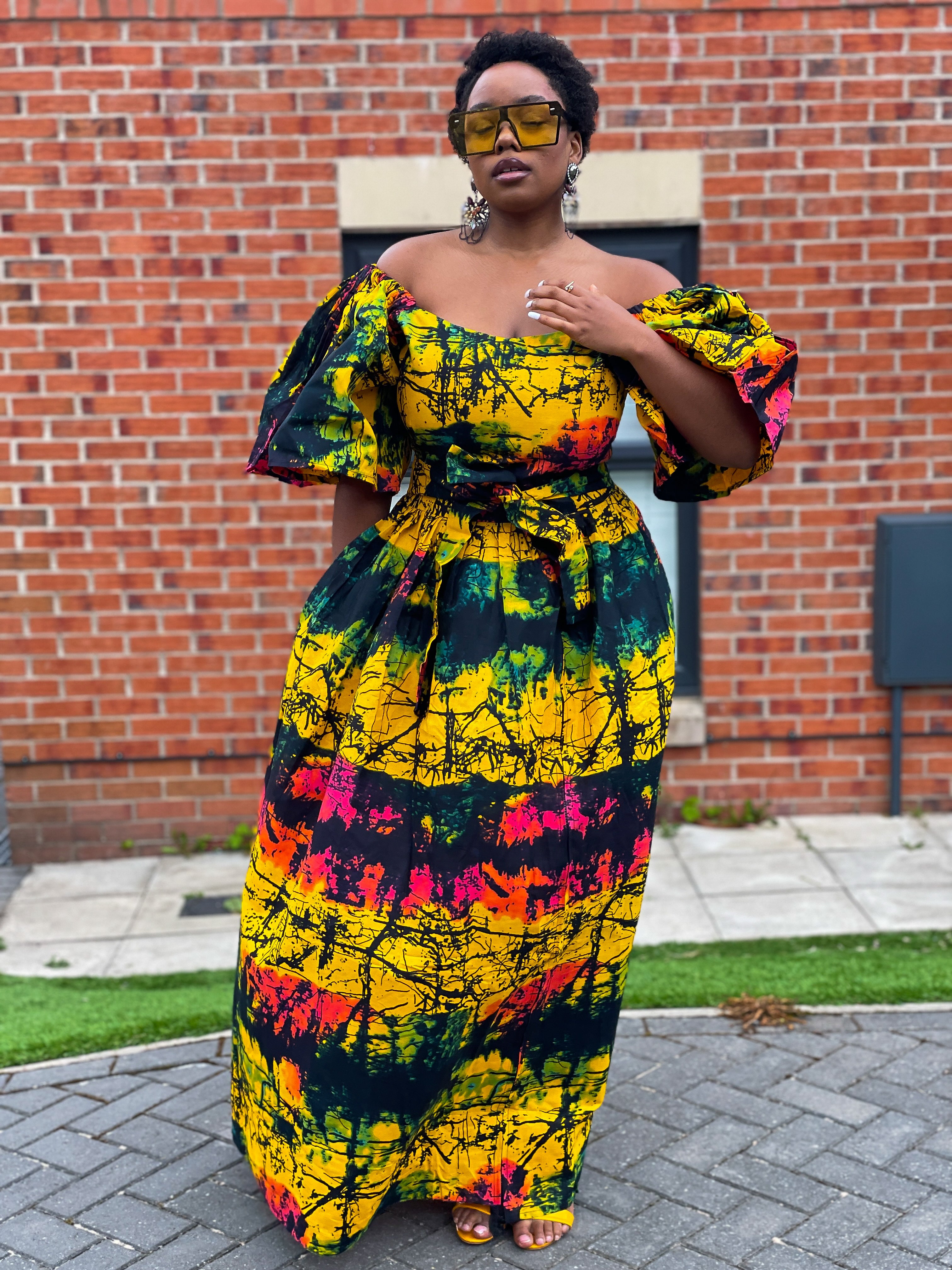 Casual african maxi dresses best sale