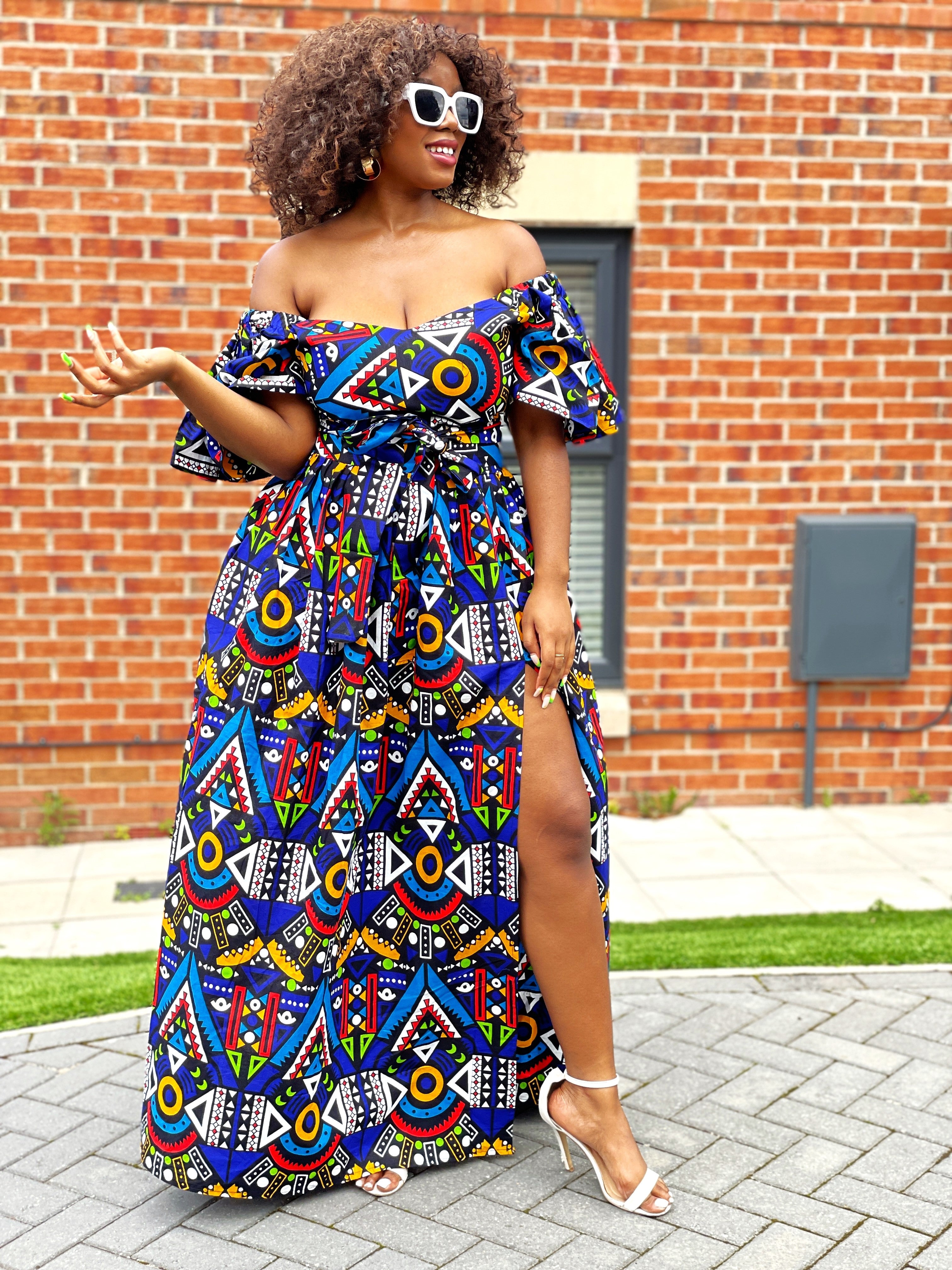 Latest ankara maxi gown best sale