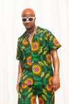 Ben Ankara Men Short | Green African Print