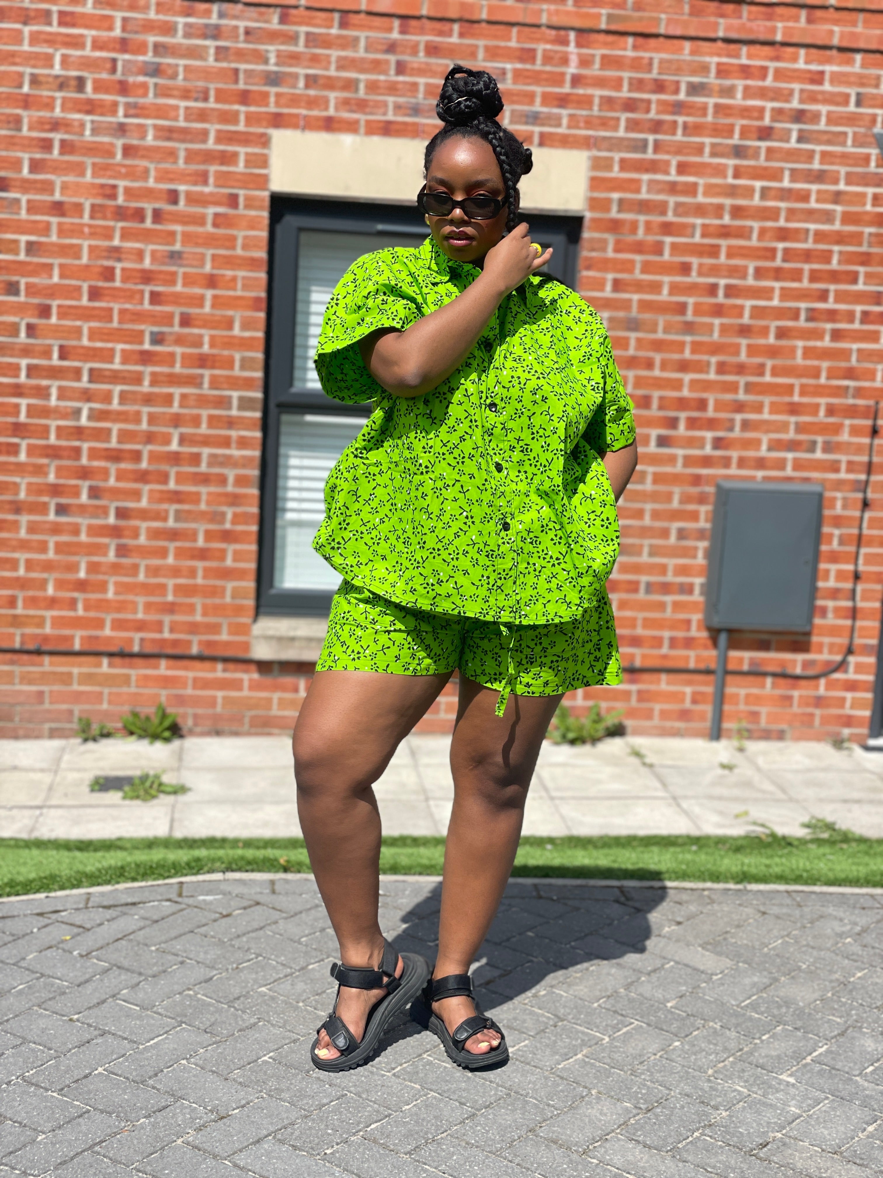 Ankara shorts shops styles