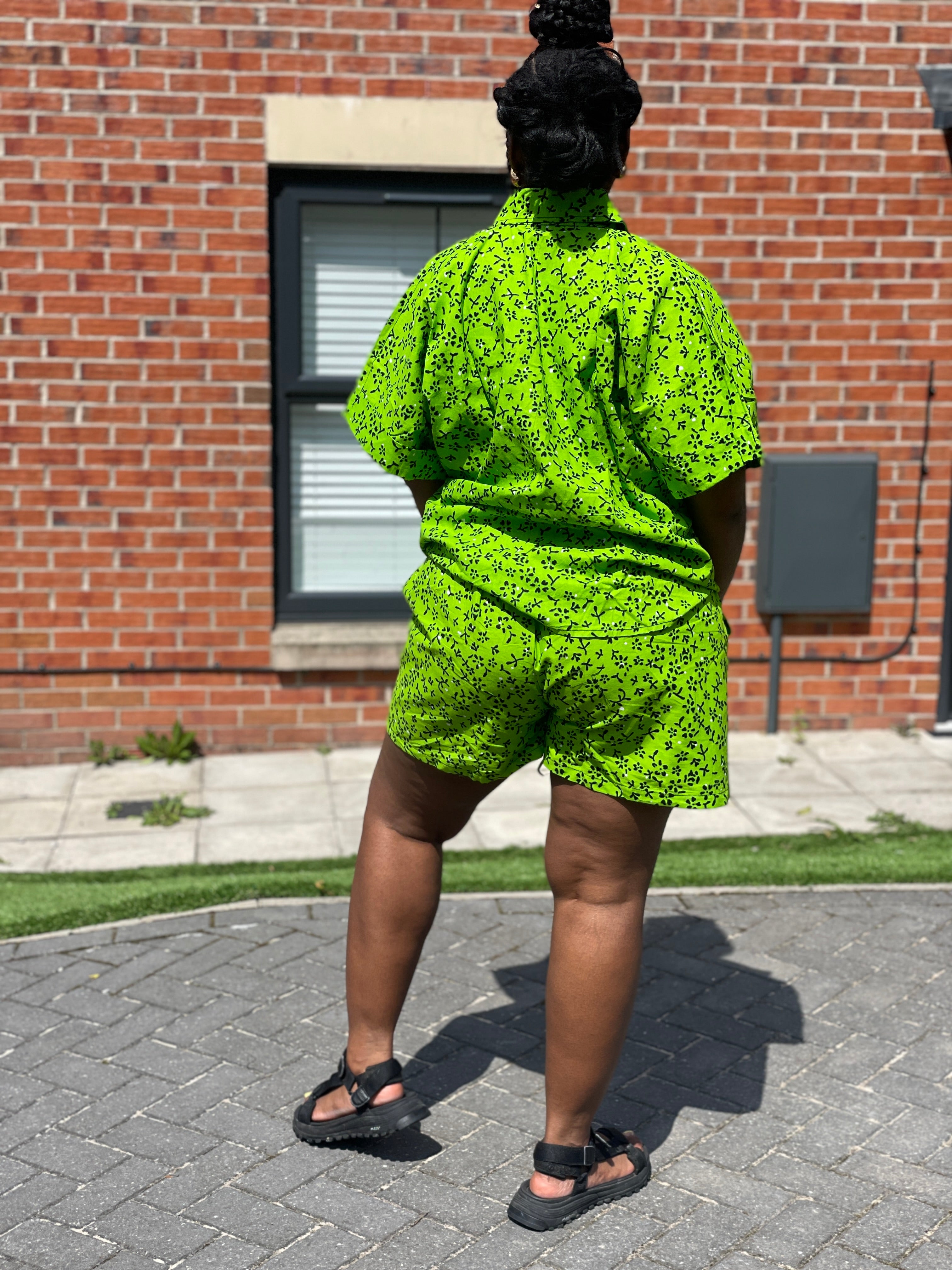 Ankara shorts shops styles