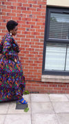 Asher Ankara Maxi Dress | African Print