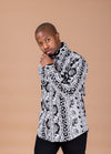 Raymond Ankara Men Long-sleeved Shirt | African Print