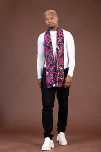 Tucker Ankara Neck Scarf for Men