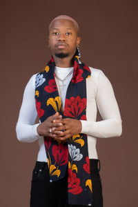 Trey Ankara Neck Scarf for Men