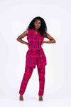 Bibi Ankara Jacket | Pink African Print