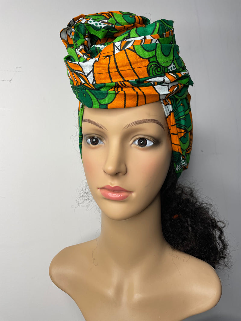 Tonia Green Ankara Headwrap/Scarf