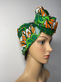 Tonia Green Ankara Headwrap/Scarf