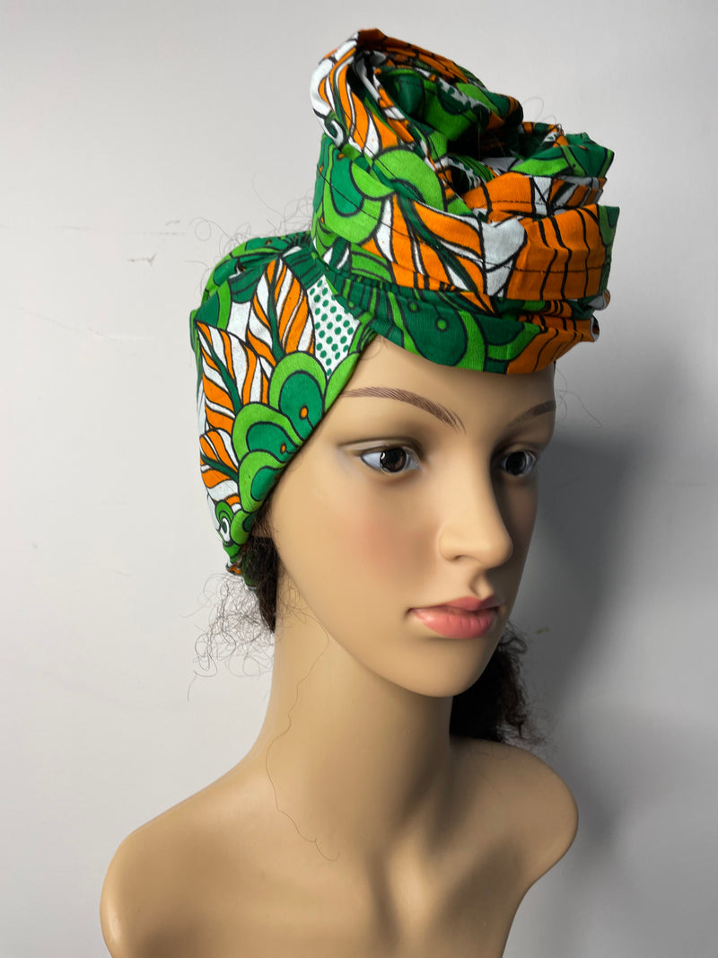 Tonia Green Ankara Headwrap/Scarf