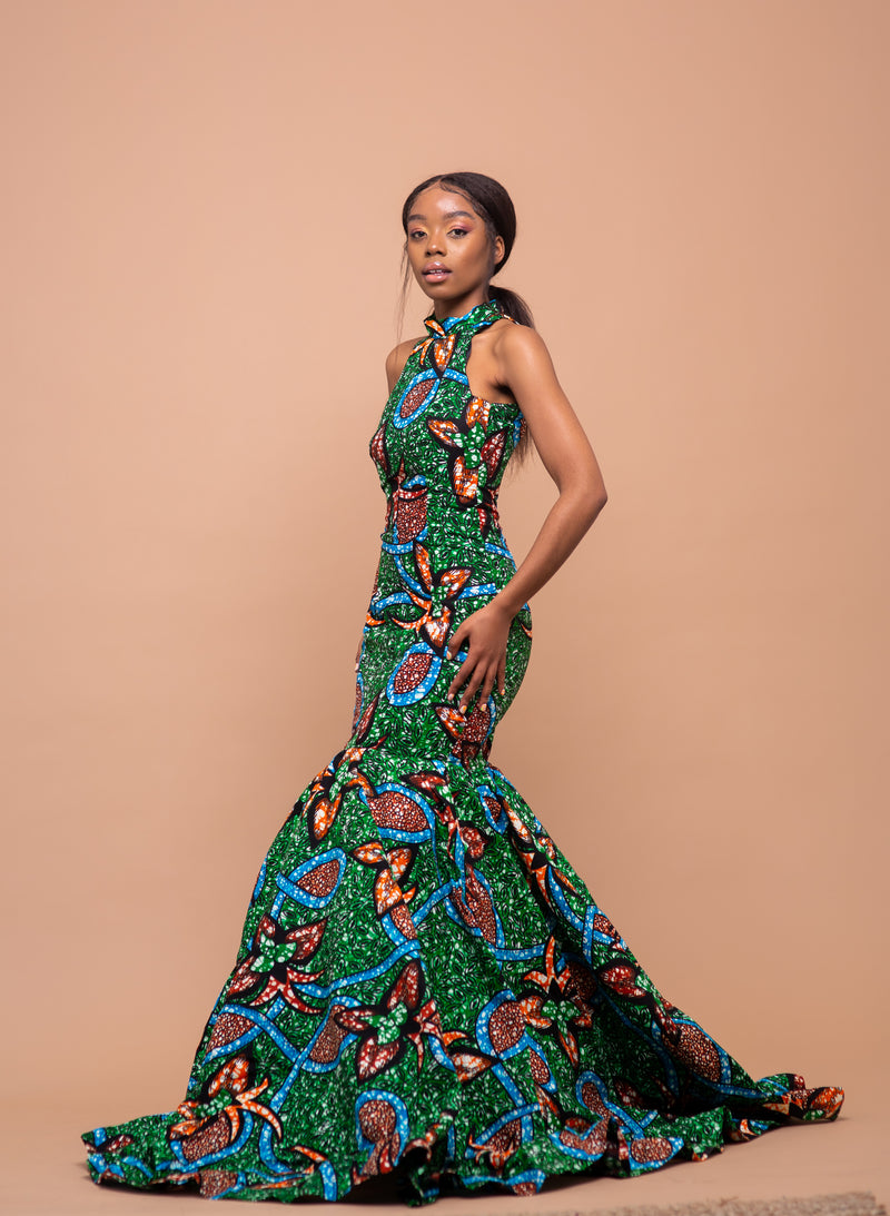 Regina Ankara Maxi Dress | African Print