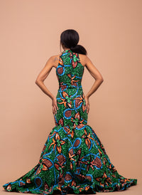 Regina Ankara Maxi Dress | African Print