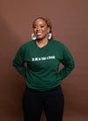 ITS OK TO TAKE A BREAK Sweatshirt (Green)