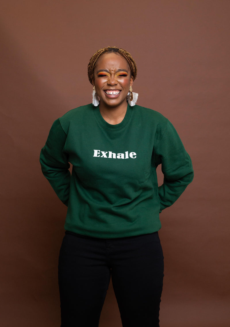 EXHALE Sweatshirt (Green)