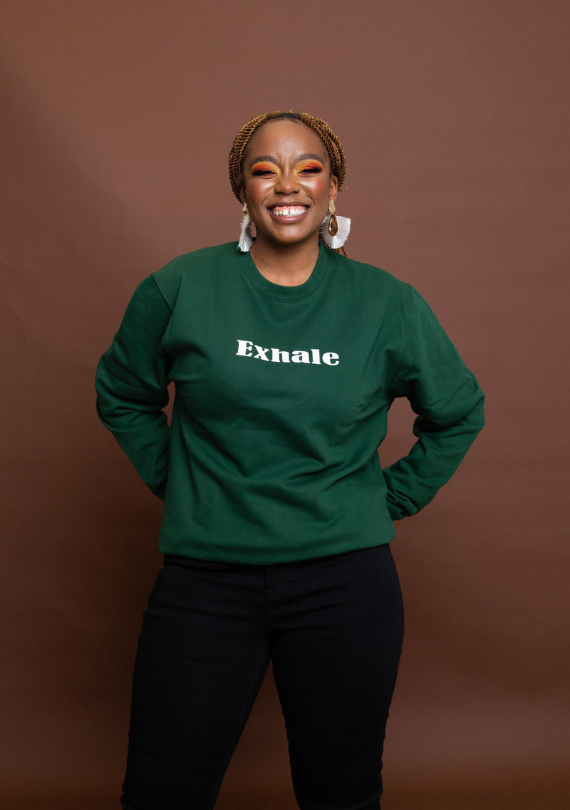 EXHALE Sweatshirt (Green)