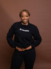 EXHALE Sweatshirt (Black)