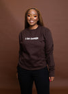 I AM ENOUGH  Sweatshirt (Brown)