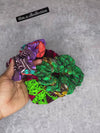 Mixed  Colour African Print Hair Scrunchies