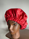 Red Hair Satin Bonnet