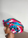 Rainbow Hair Satin Bonnet