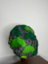 Green Ankara Hair Bonnet