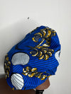 Blue Ankara Hair Bonnet / African Print